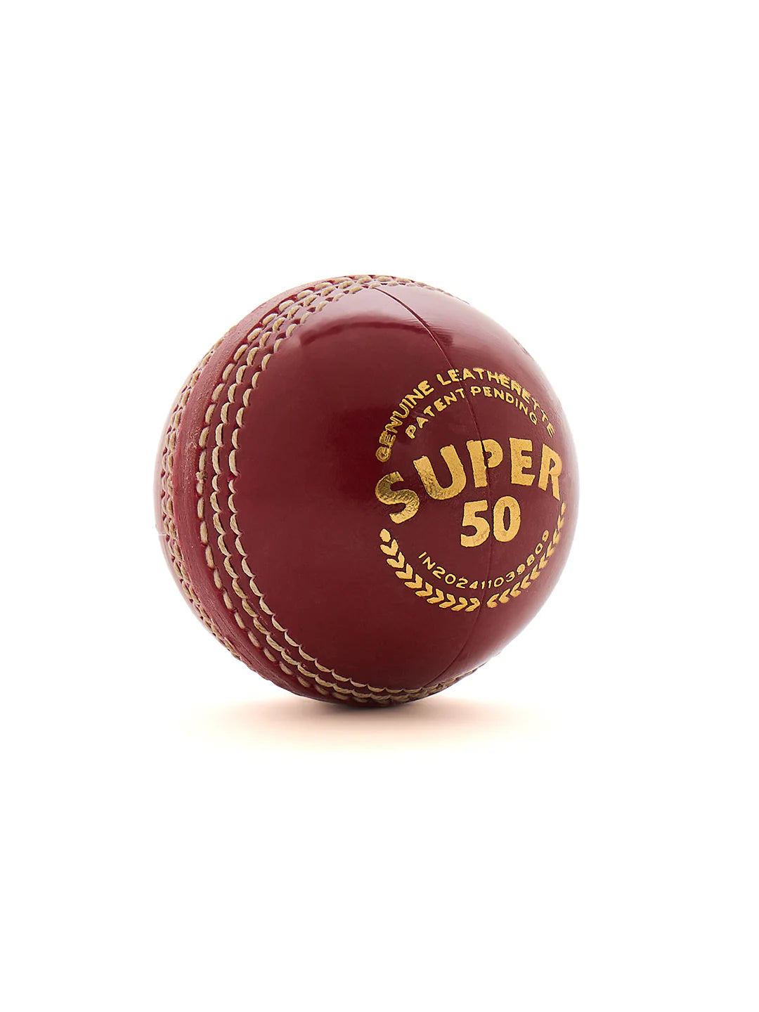 SG SUPER 50 RED LEATHER CRICKET BALL(PACK OF 2)