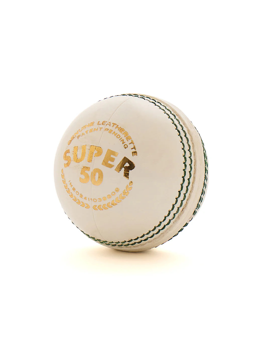 SG SUPER 50 WHITE LEATHER CRICKET BALL(PACK OF 2)