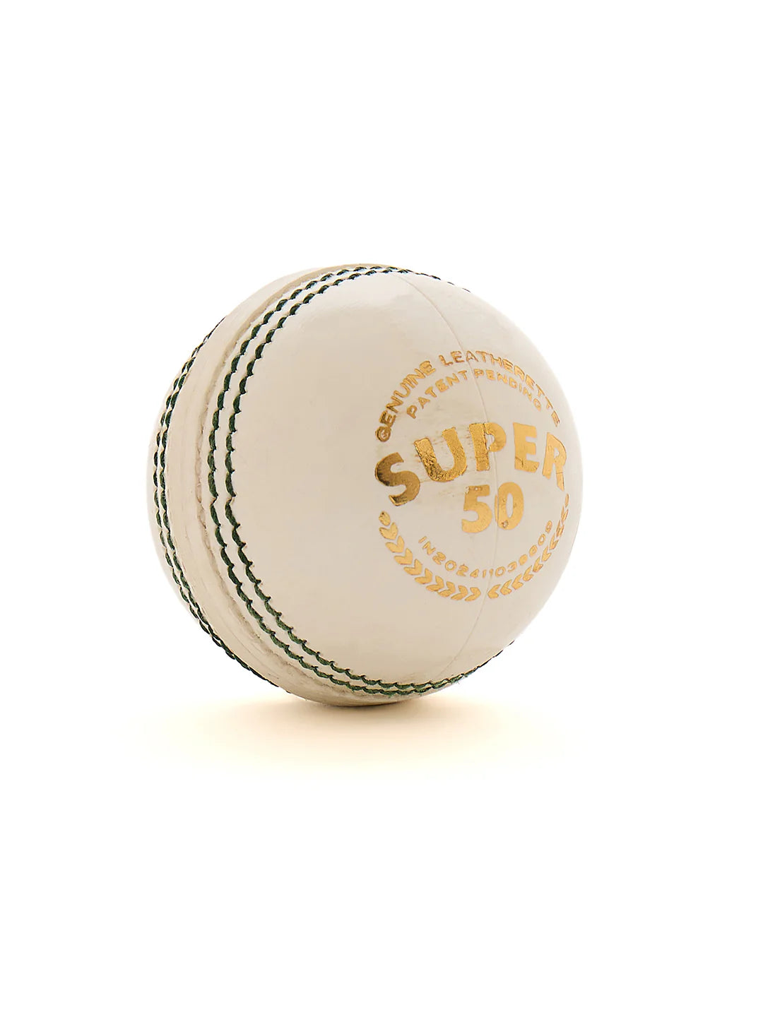 SG SUPER 50 WHITE LEATHER CRICKET BALL(PACK OF 2)