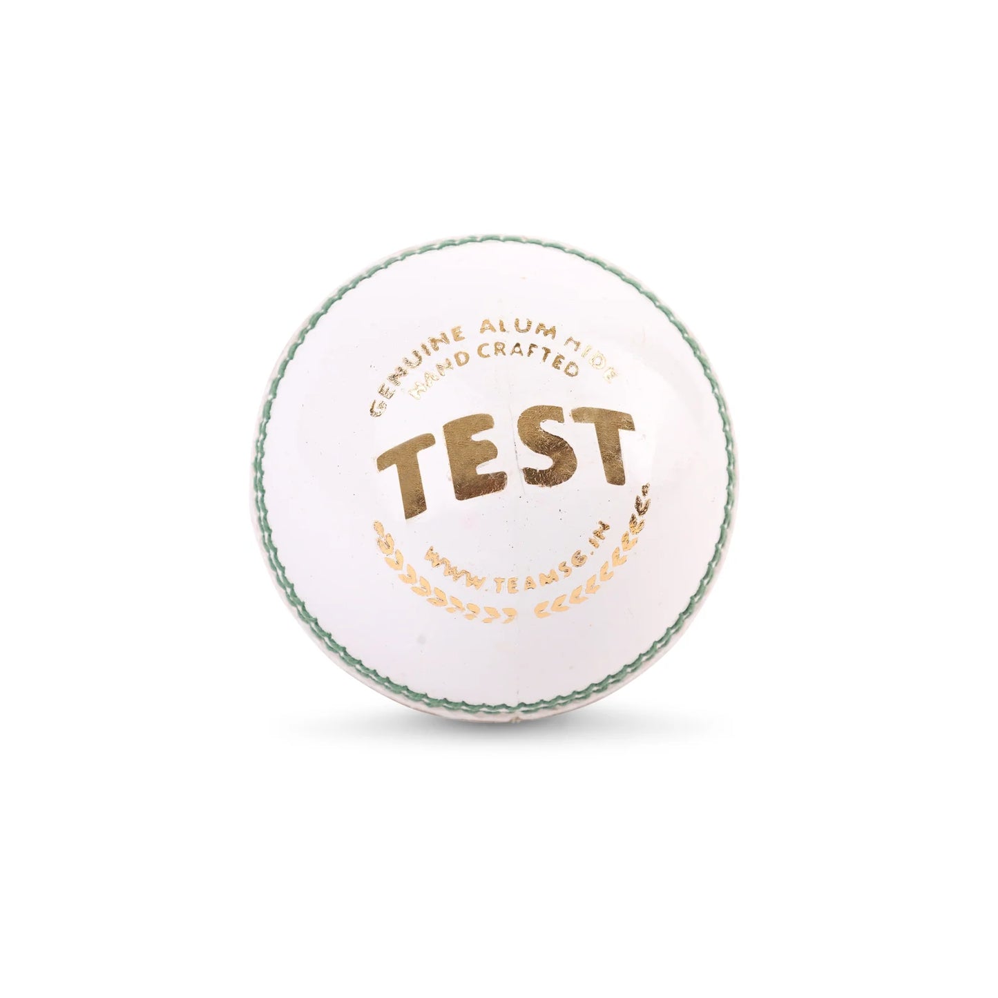 SG TEST WHITE CRICKET LEATHER BALL-ADULT