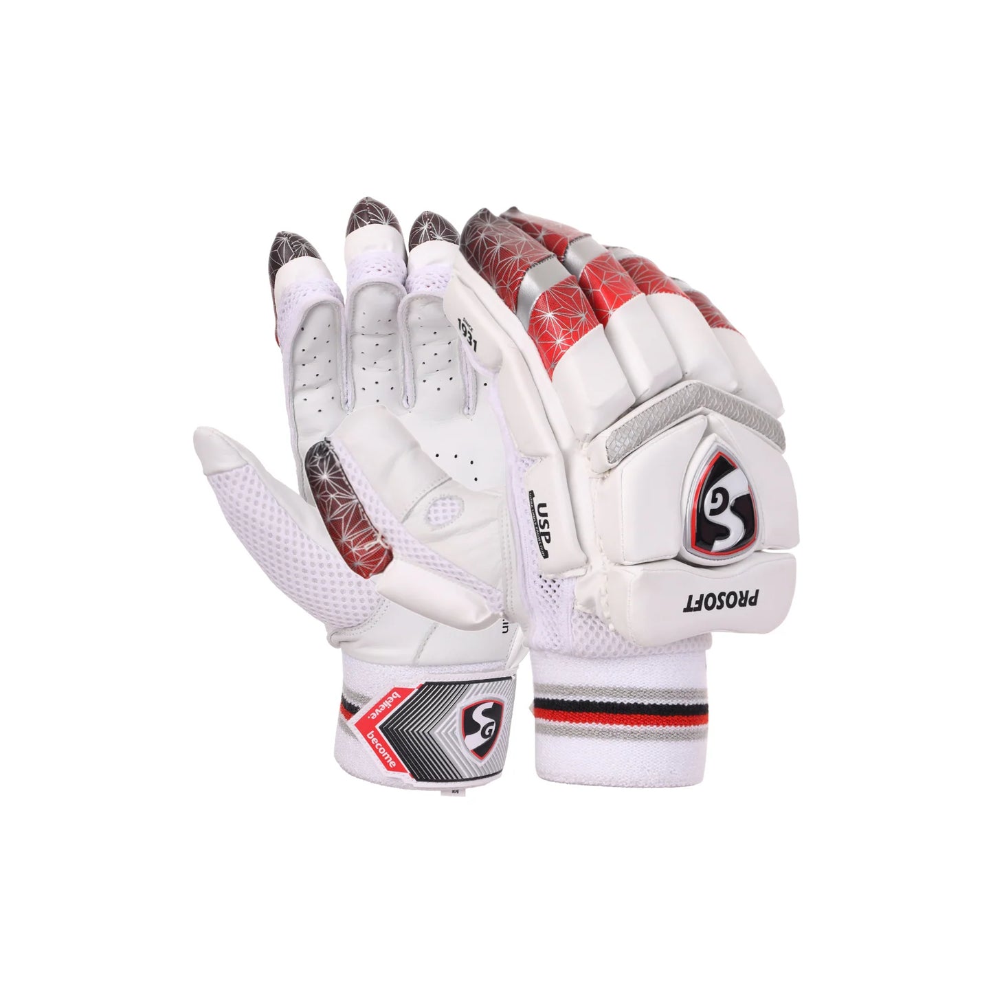 SG PROSOFT BATTING GLOVE-MENS