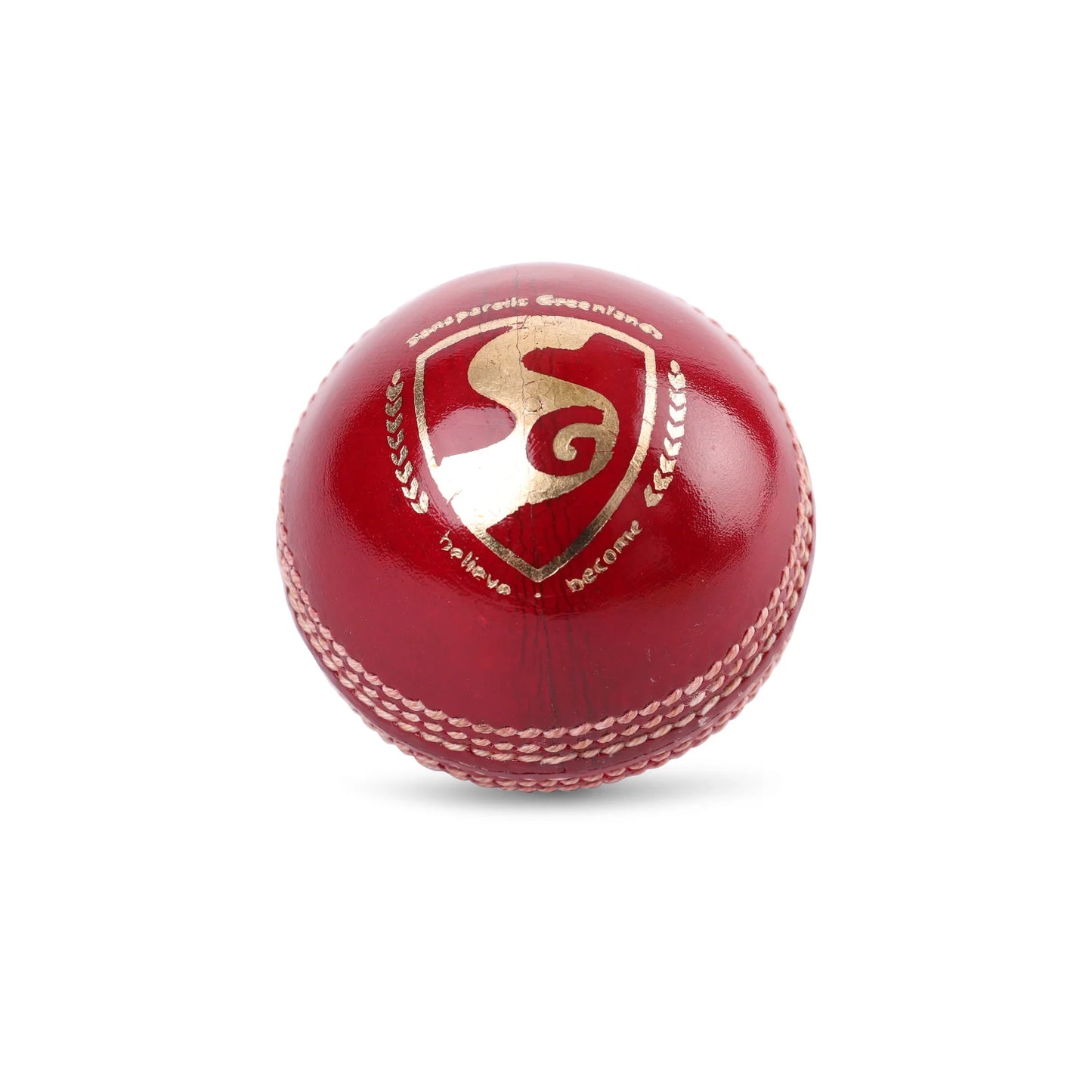 SG SHIELD 30 RED LEATHER CRICKET BALL(PACK OF 2)-ADULT