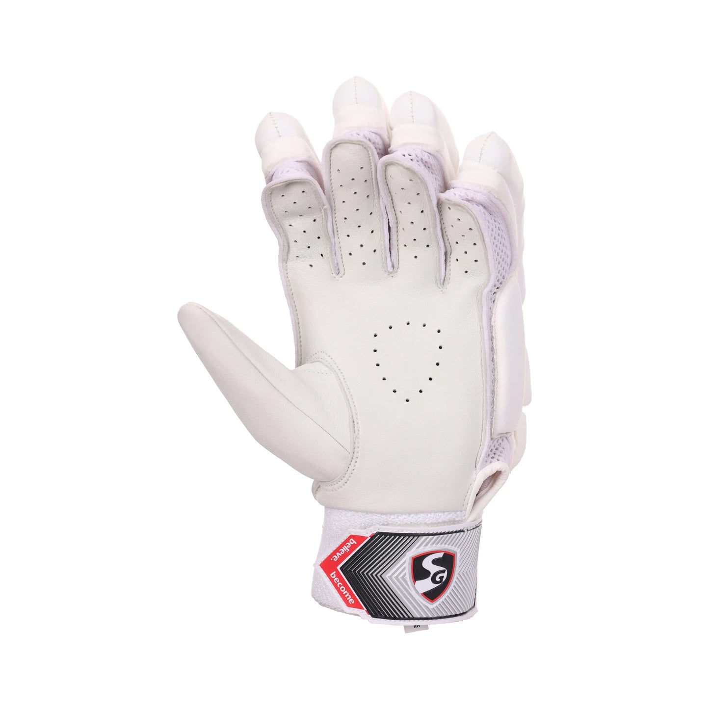 SG TEST WHITE BATTING GLOVES-MENS