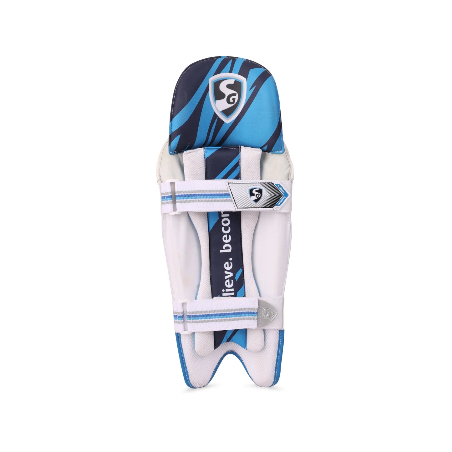 SG MEGALITE CRICKET WICKET KEEPING LEG-GUARD-ADULT