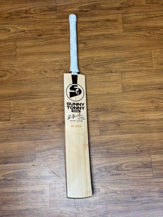 SG SUNNY TONNY ICON BLACK ENGLISH WILLOW CRICKET BAT-SH