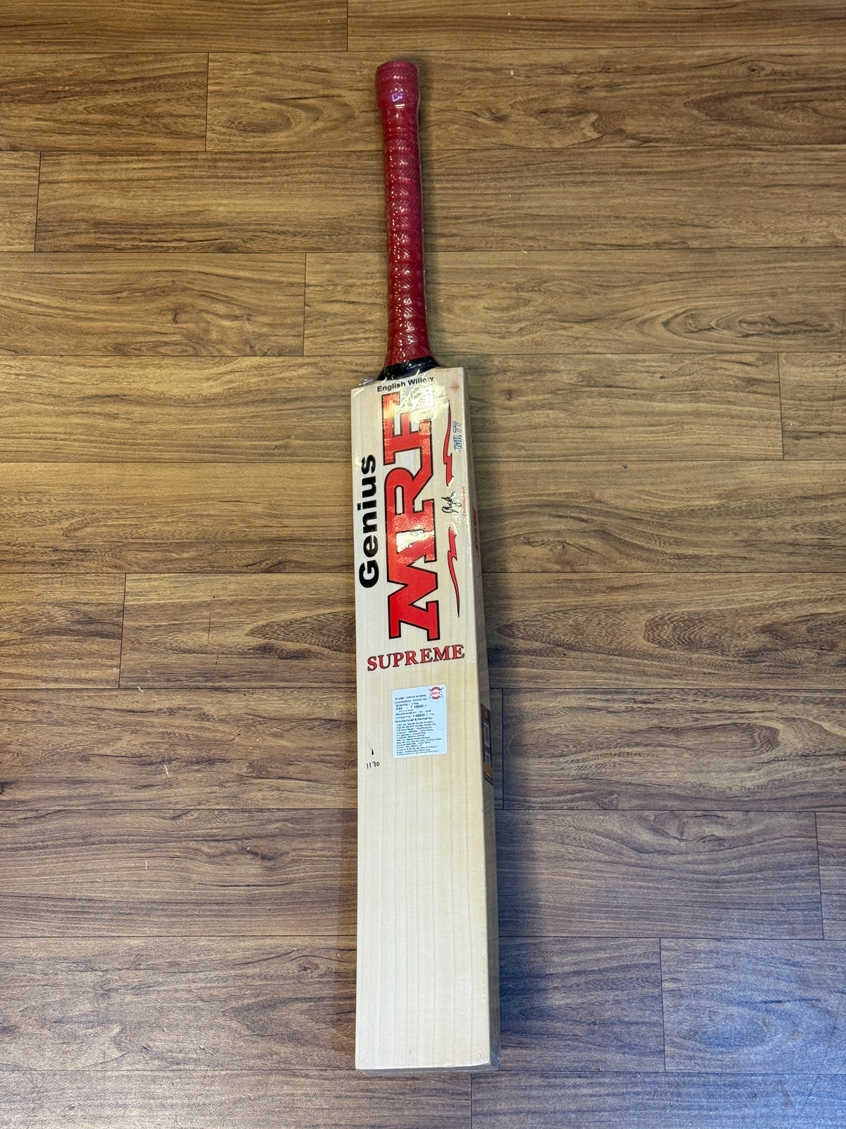 MRF GENIUS SUPREME ENGLISH WILLOW CRICKET BAT-SH