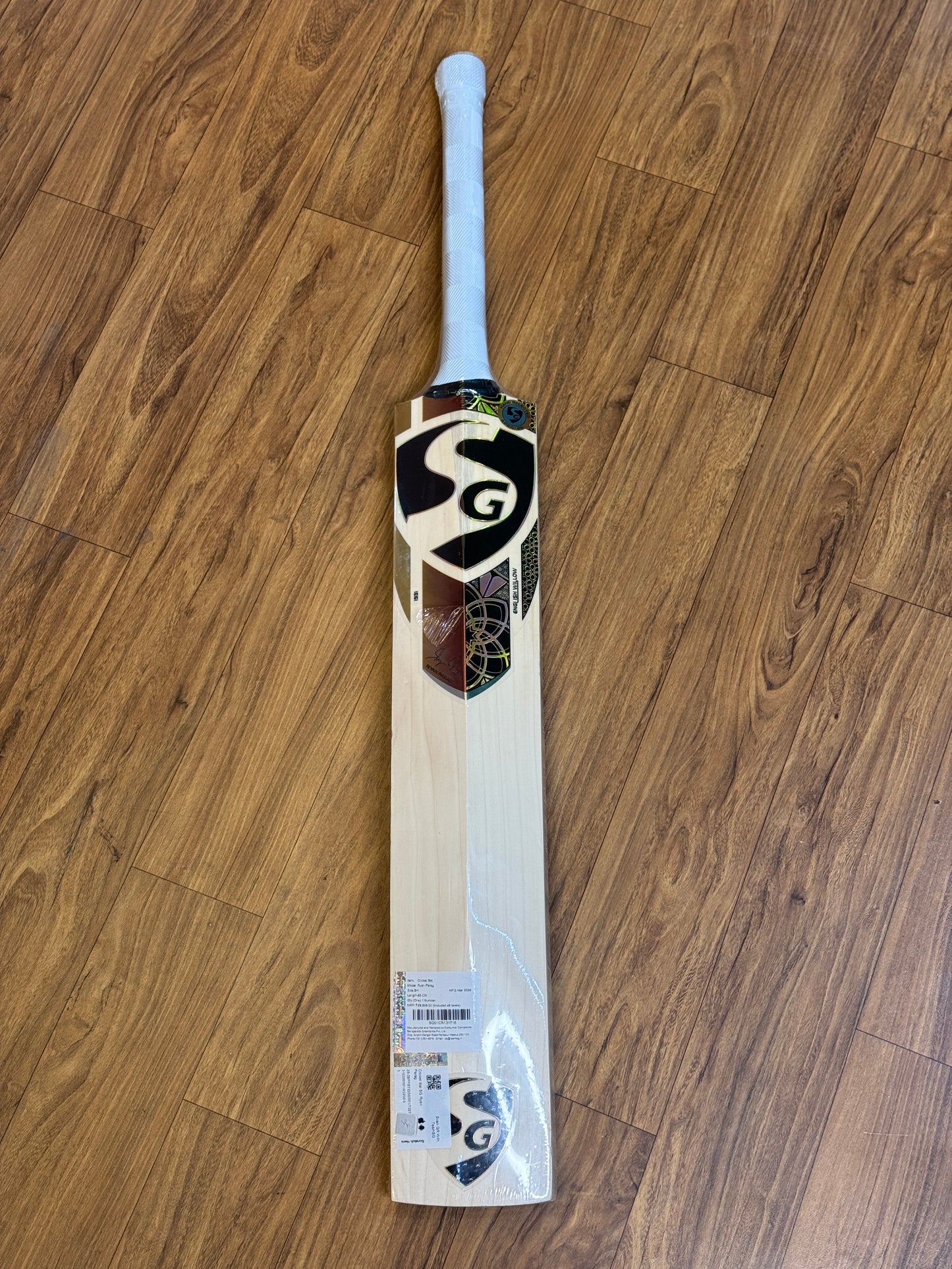 SG RIYAN PARAG ENGLISH WILLOW CRICKET BAT-SH