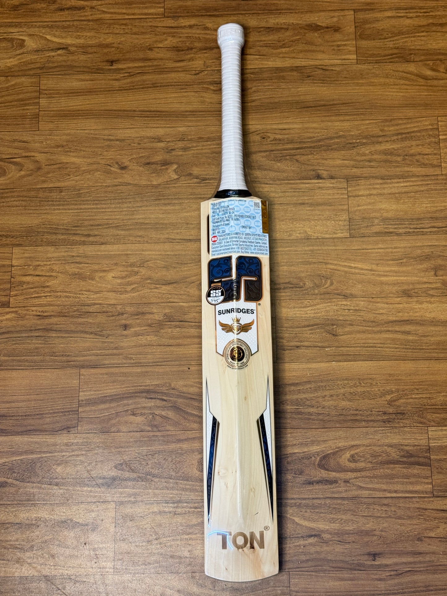 SS SMACKER PUNCH ENGLISH WILLOW CRICKET BAT - SH