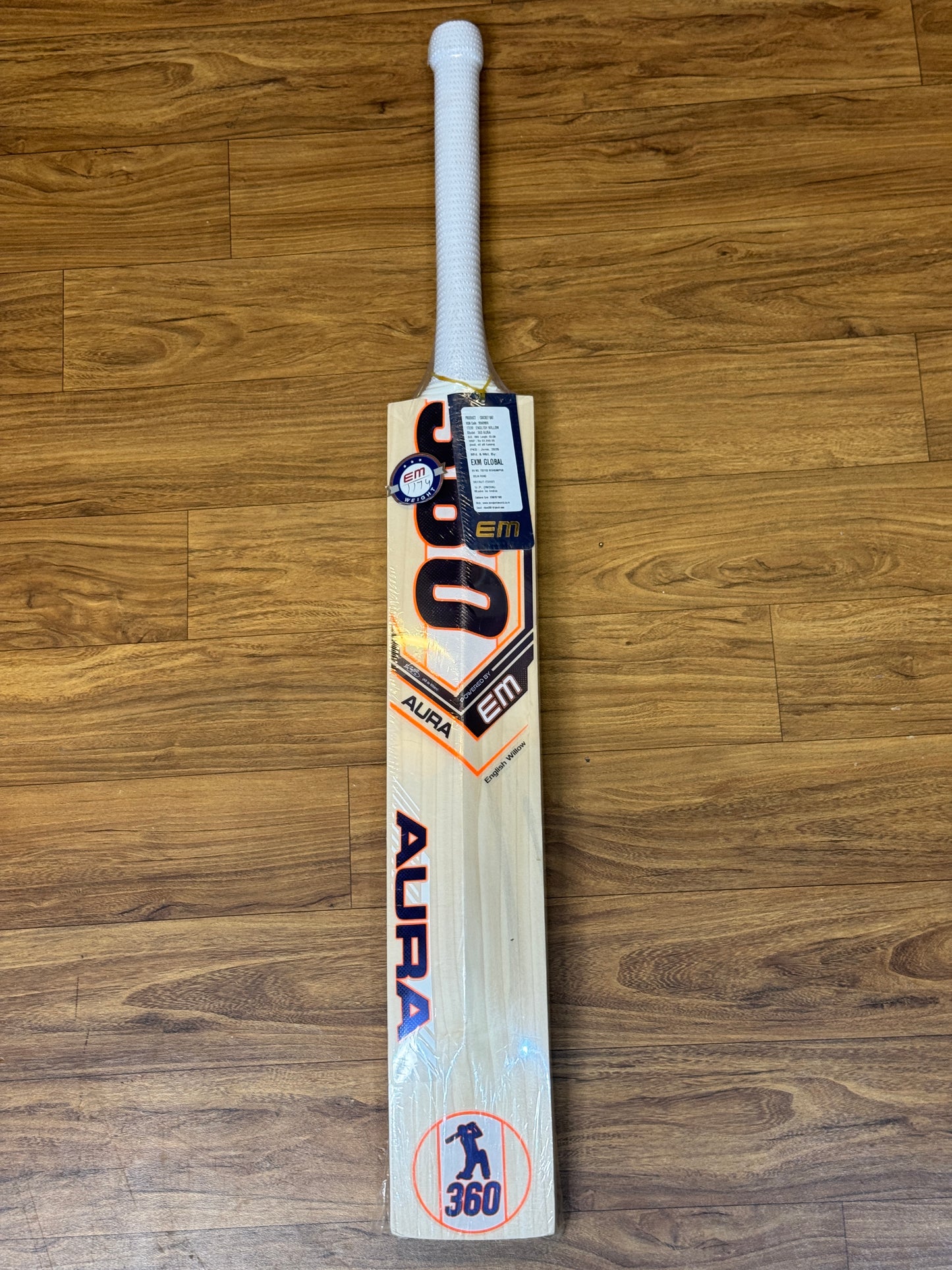 EM 360 AURA ENGLISH WILLOW CRICKET BAT-SH