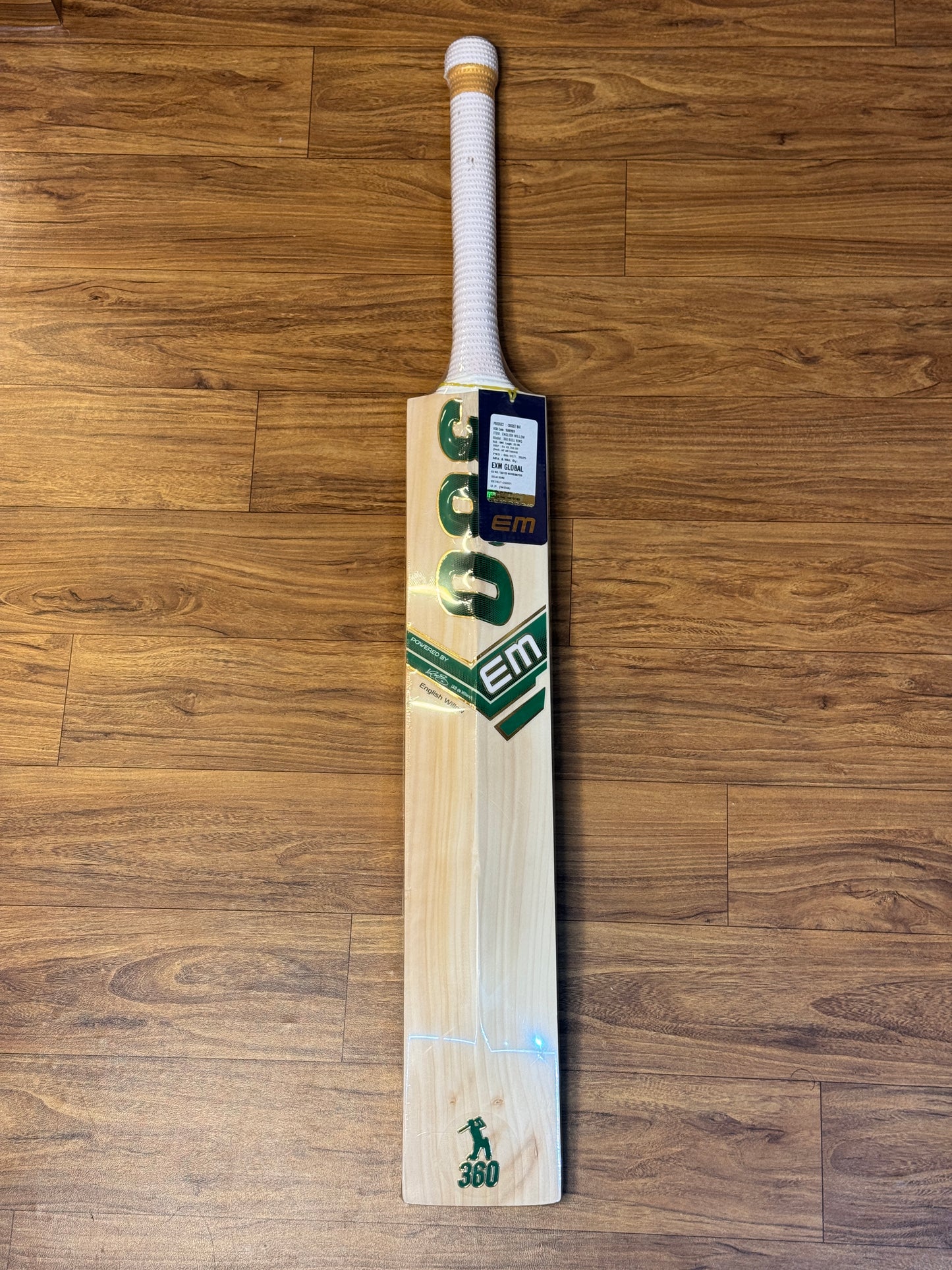 EM 360 BULL RING ENGLISH WILLOW CRICKET BAT-SH