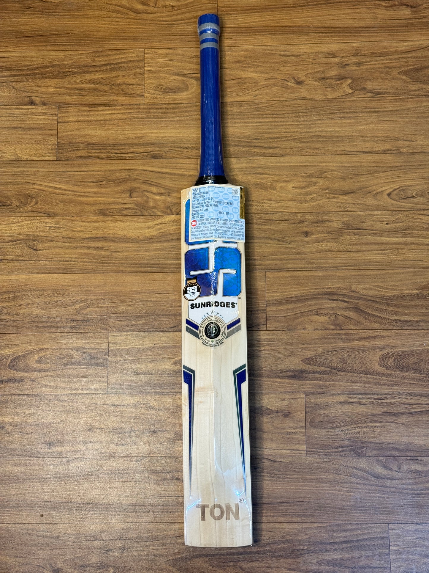 SS PREMIUM ENGLISH WILLOW CRICKET BAT-SH