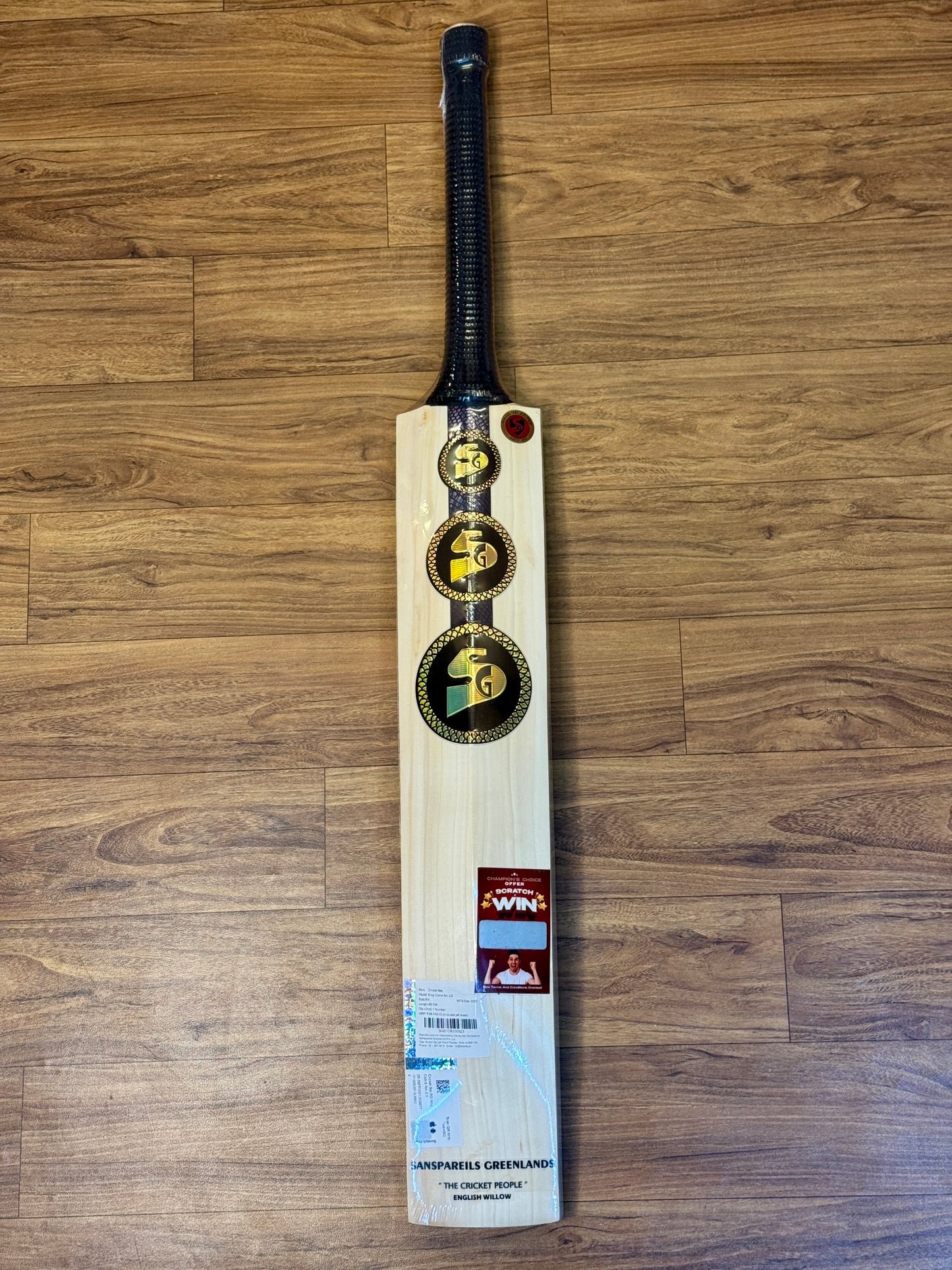 SG KING COBRA ARC 2.0 ENGLISH WILLOW CRICKET BAT-SH