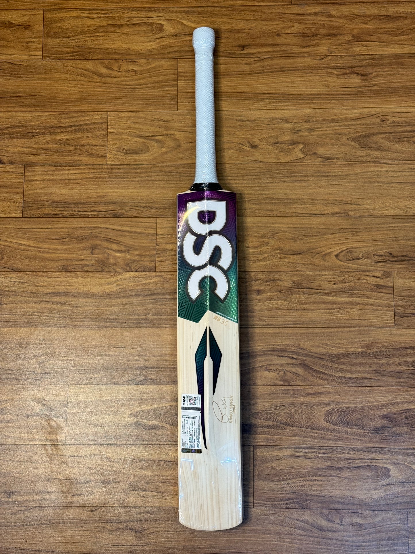 DSC RINKU SINGH 35 ENGLISH WILLOW CRICKET BAT