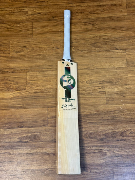 SG TRIPLE CFROWN ICON ENGLISH WILLOW CRICKET BAT - SH