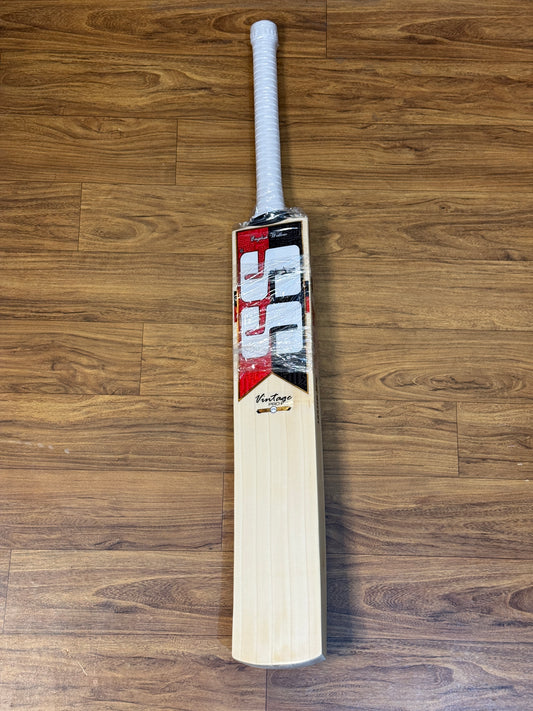 SS VINTAGE PRO ENGLISH WILLOW CRICKET BAT - SH