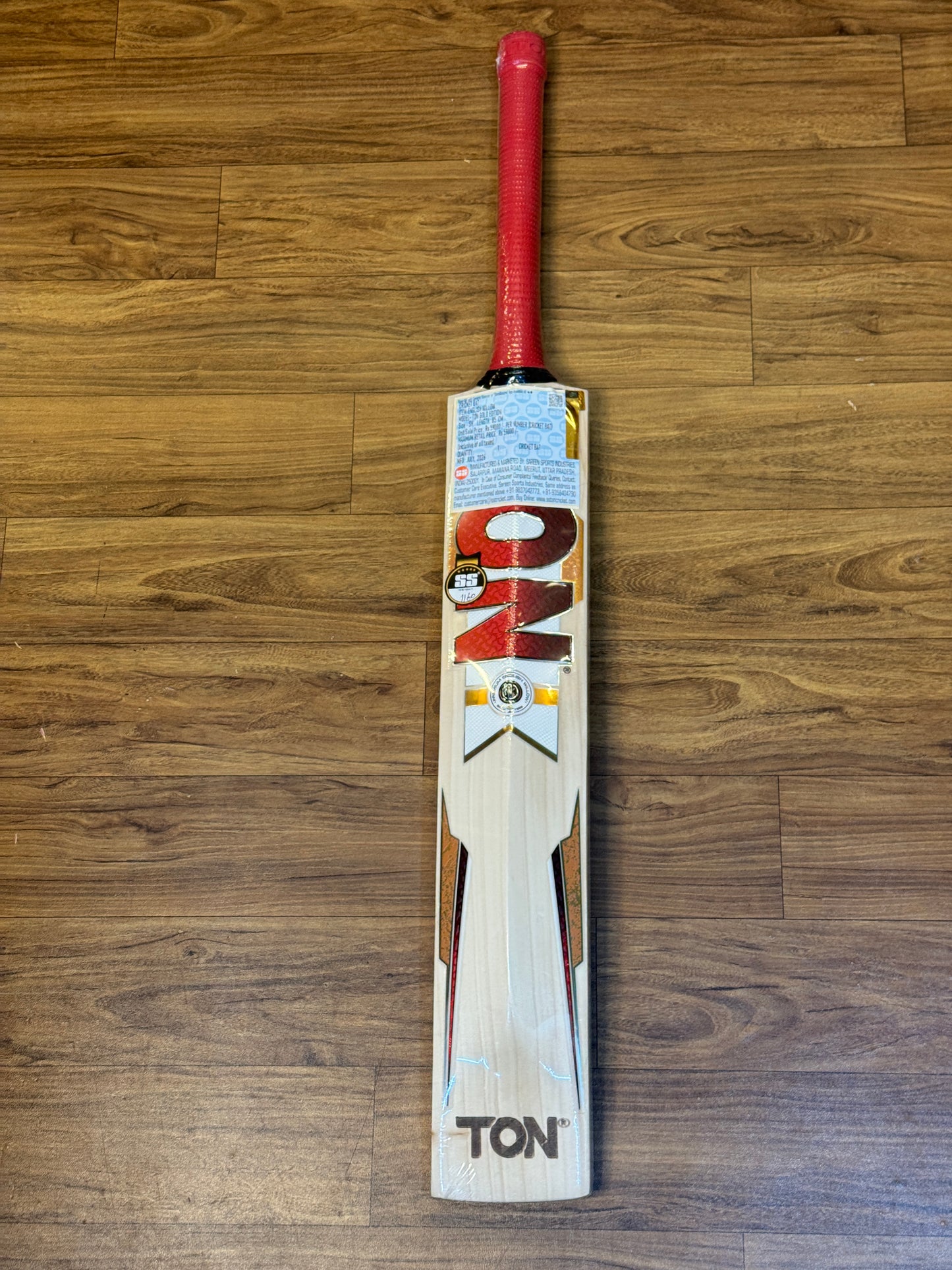 SS TON GOLD EDITION ENGLISH WILLOW CRICKET BAT-SH