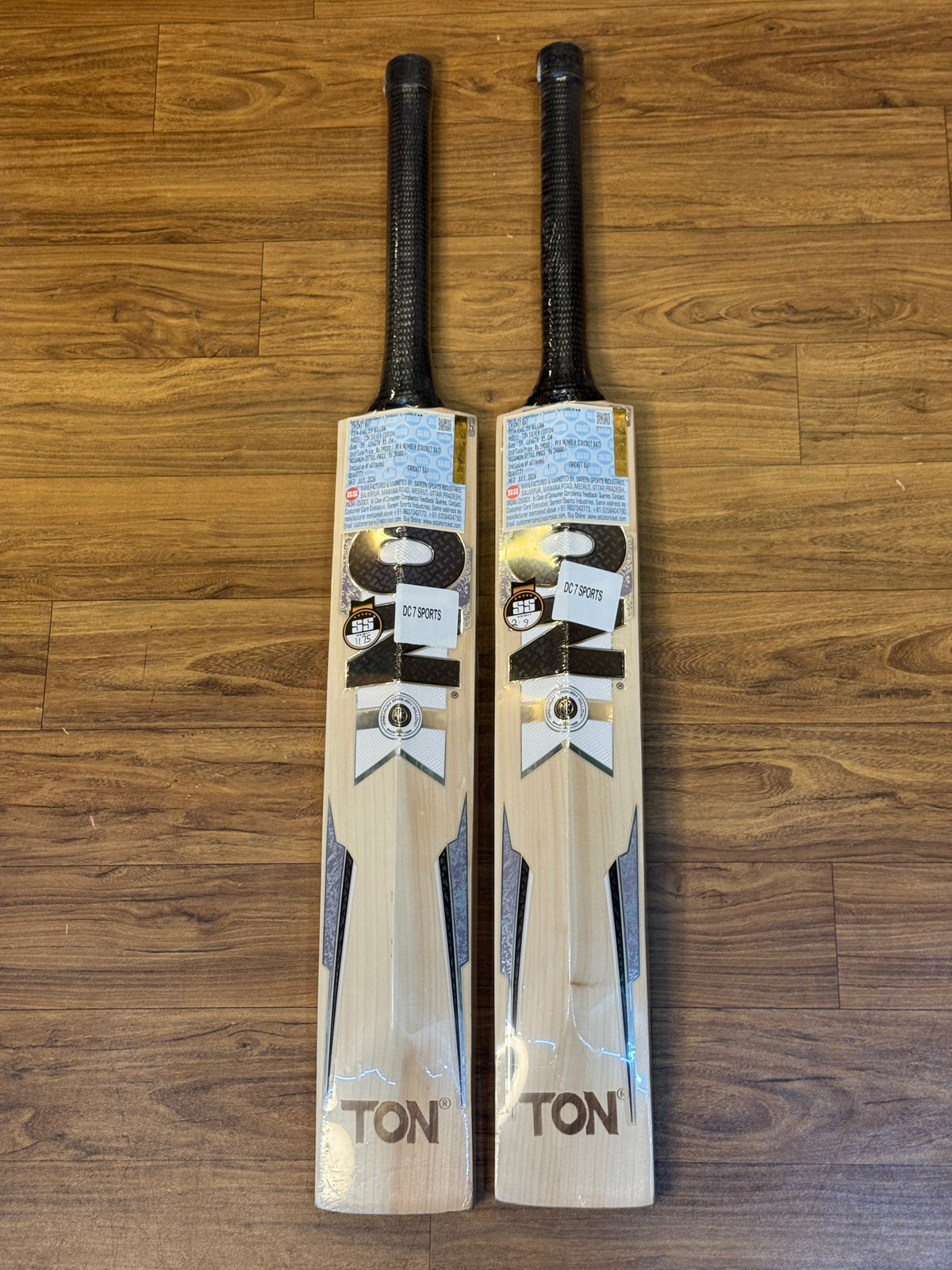 SS TON SILVER EDITION ENGLISH WILLOW CRICKET BAT-SH
