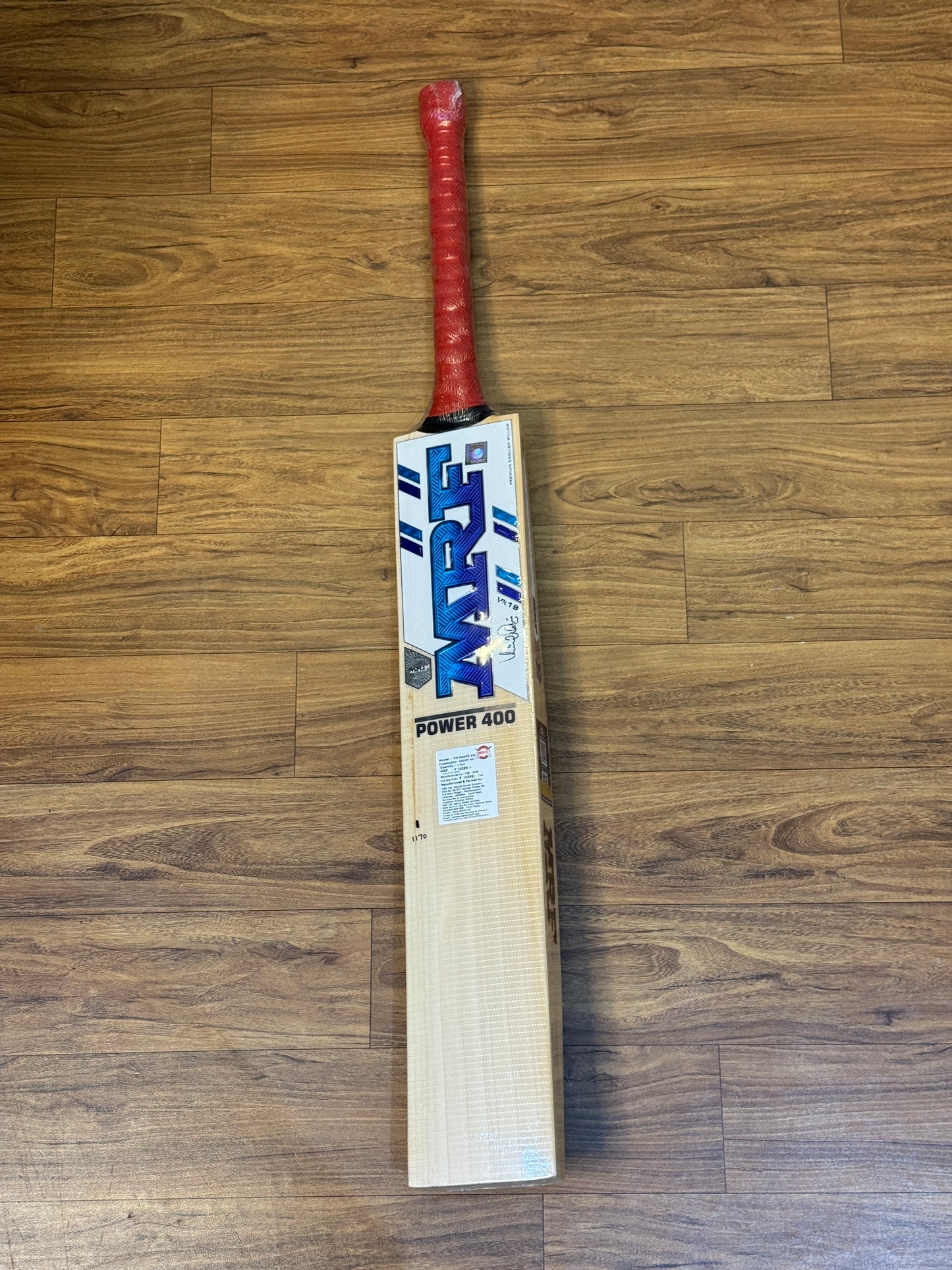 MRF POWER 400 ENGLISH WILLOW CRICKET BAT - SH