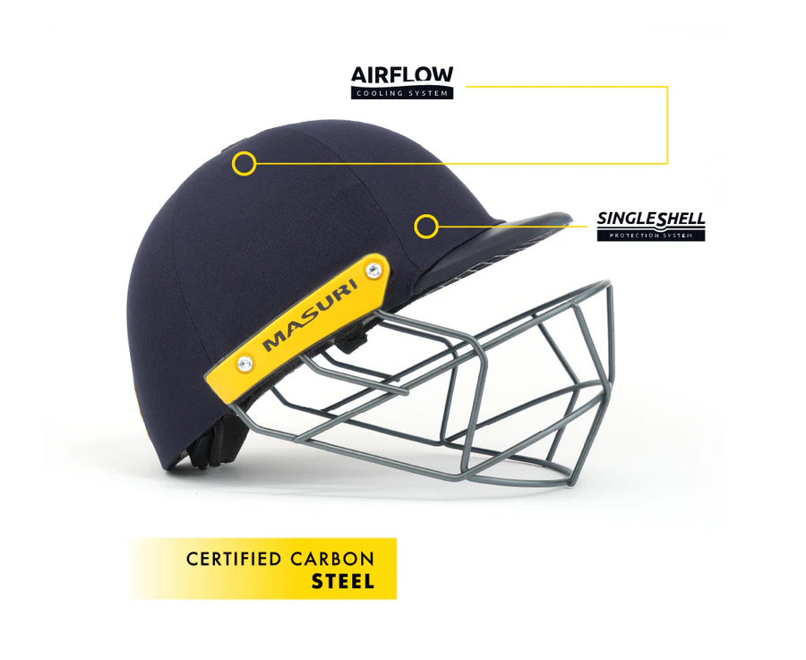 MASURI C-LINE PLUS STEEL CRICKET HELMET