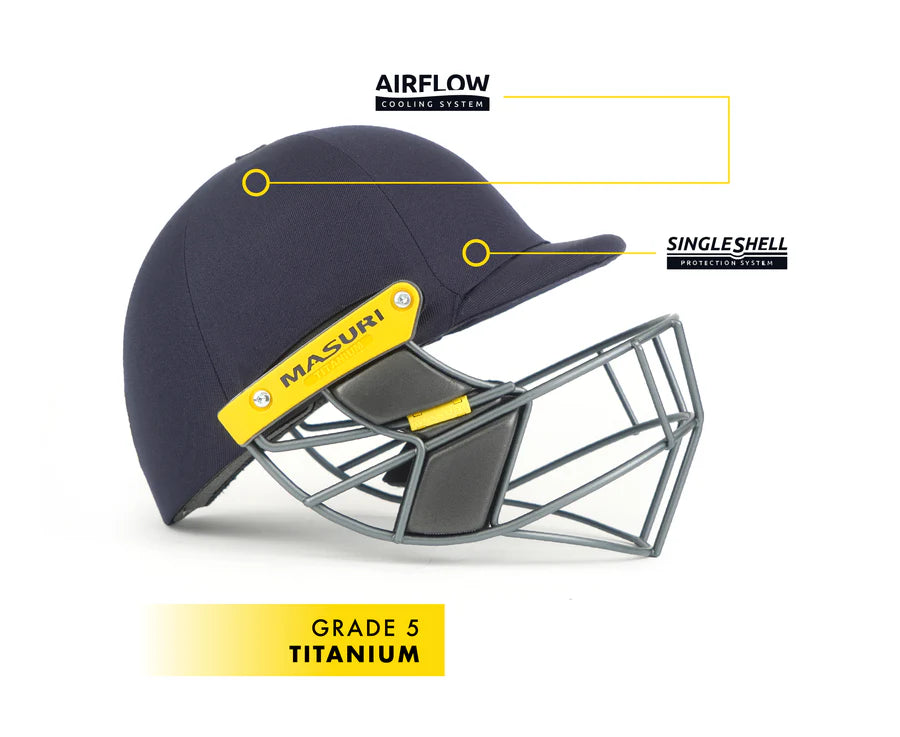 MASURI T-LINE TITANIUM CRICKET HELMET