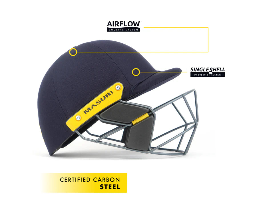 MASURI T-LINE STEEL CRICKET HELMET