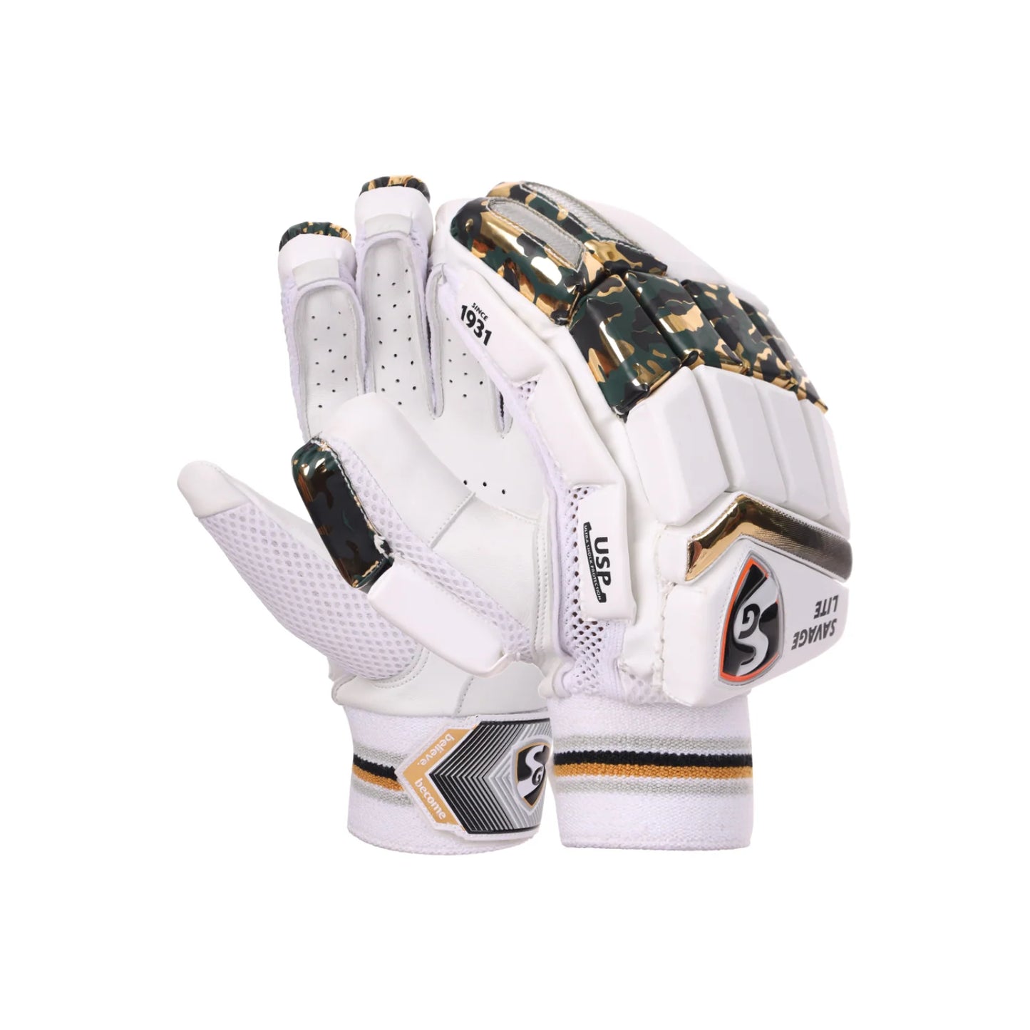 SG SAVAGE LITE BATTING GLOVE-MENS